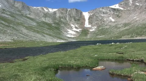 Scenic Alpine Lake Vídeos de archivo 20522576