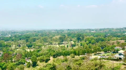 Scenic and Panoramic View of Mountain Highland in the Tropics Vidéo 342702609