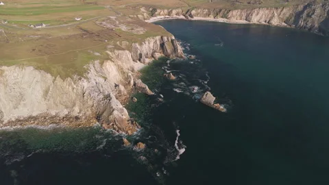 Scenic Atlantic cliffs Stock-Footage 309058463