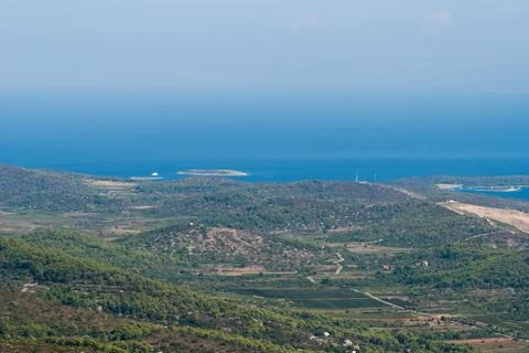 A scenic bay Stock Photos