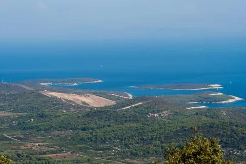 A scenic bay Stock Photos