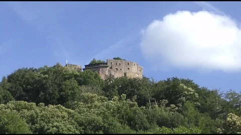 Scenic Castle view 2 Stock Footage 97899011
