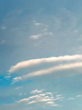 Scenic Cloudscape with Blue Sky 스톡 사진