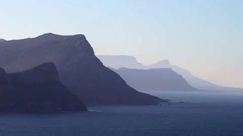 Scenic Coastal Cliffs Overlooking the Ocean Stock Footage 313236195