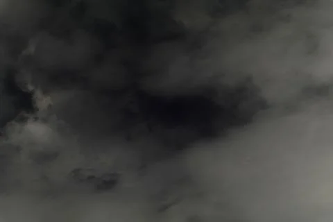 Scenic dark cumulus clouds before a storm Stock Illustration