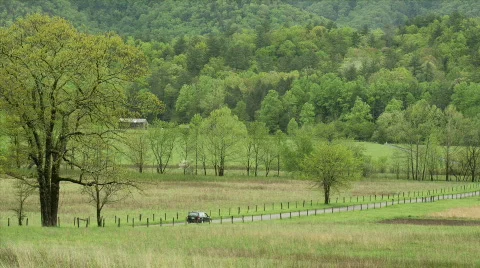 Scenic drive Stock Footage