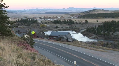 Scenic fall 906 4 Vídeo Stock 379401