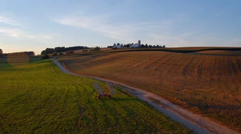 Scenic farm Stock Footage 68000271