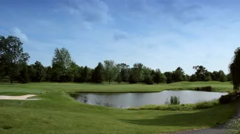 Scenic Golf Course Shots Stock-Footage 12591526