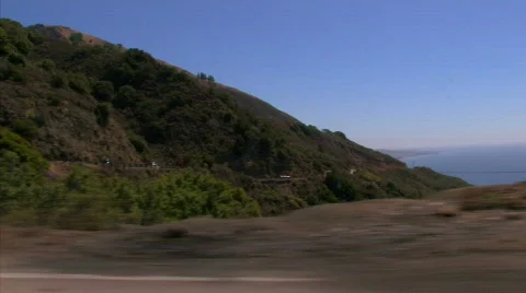 Scenic Highway 1 Video stock 878404