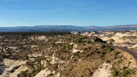Scenic Highway 12 the Hogsback Lowlevel Flight Stock Footage 170027672