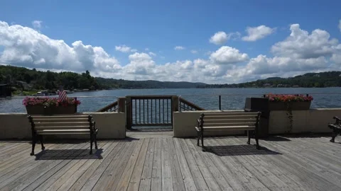 Scenic Lake Mohawk 2 in 4K Stock Footage 211083741