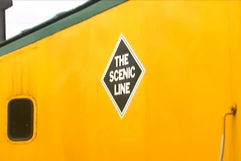 The Scenic Line Train Car 動画素材 10712675