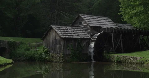 Scenic Mabry Mill Stock Footage 50939431