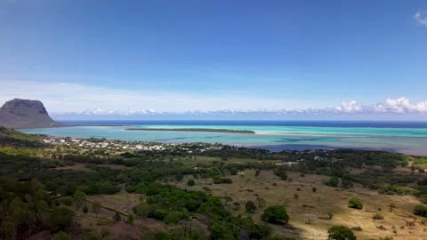 Scenic Mauritius Video stock 310115515