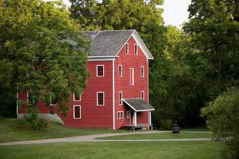 Scenic Mill Stockfoto's