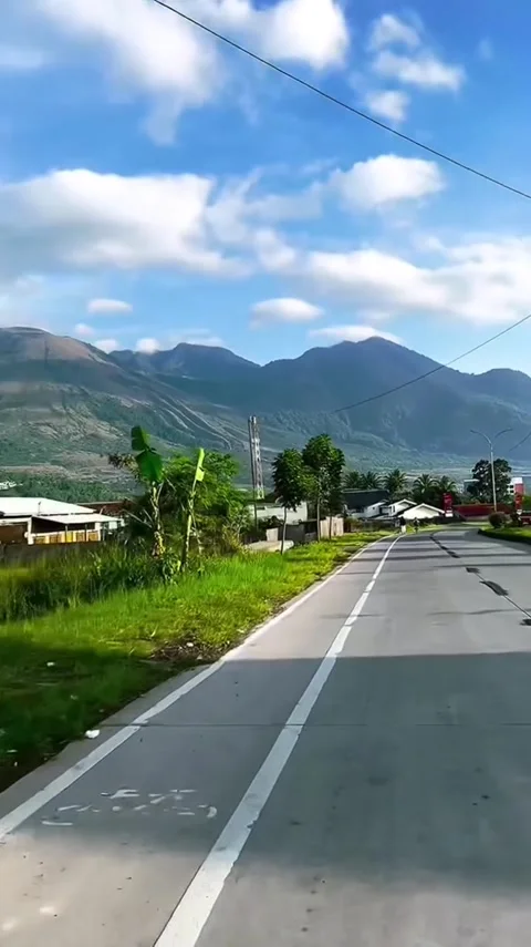 Scenic Mountain Road Drive Stock Footage 341629187