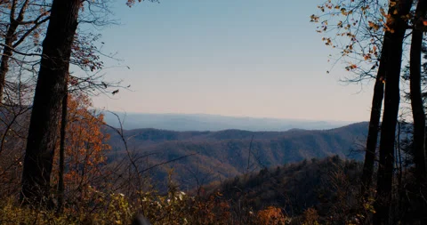 Scenic Mountain View 4k Stockbeeldmateriaal 144384397