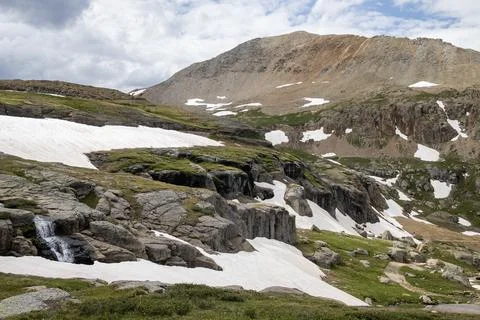 Scenic Mountain view Stock Photos