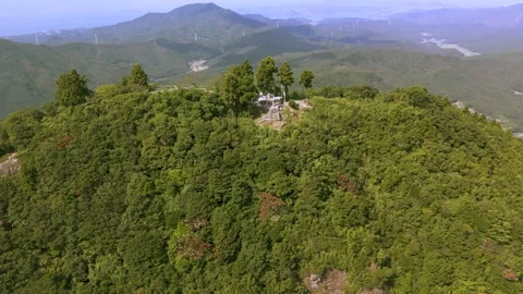 Scenic Mountain Views from Mount Kuradake Japan Stock Footage 336389274