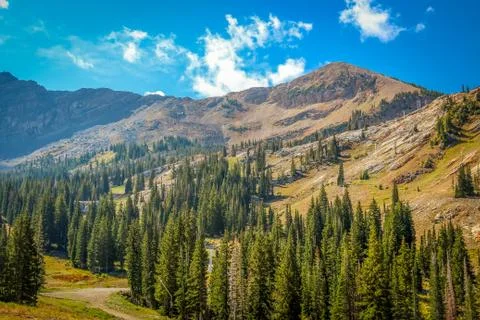 Scenic Mountains Foto stock