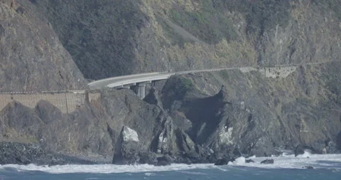 Scenic Ocean Road Stock Footage 192404270