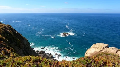 Scenic Ocean View in 4K Resolution 스톡 동영상 210803138