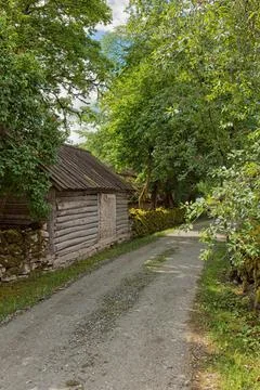 Scenic path. Stock Photos
