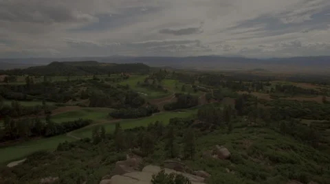 Scenic Pull Back Aerial Stock Footage 54714061