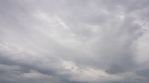 Scenic rainy dramatic cloudy cloudscape Stock Footage 221484724