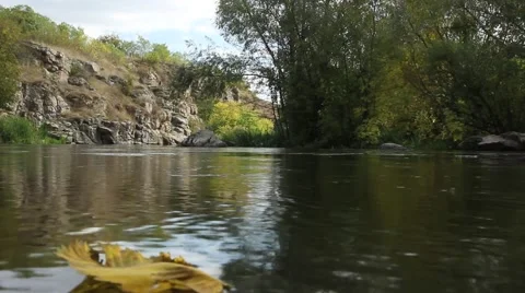 Scenic river Stock Footage 42177975