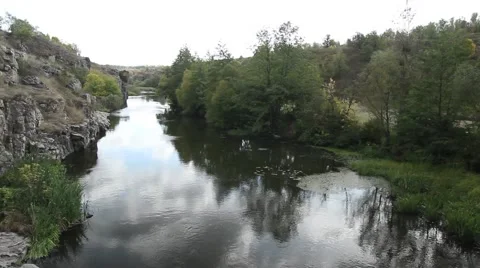 Scenic river Stock Footage 42178068