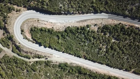 Scenic Road 스톡 동영상 88673389