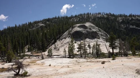 Scenic Rock view in Mountain Stock Footage 242025276