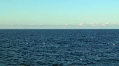Scenic seascape Stock Footage