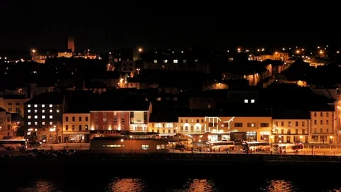 Scenic shot during night time Stock Footage 88811296