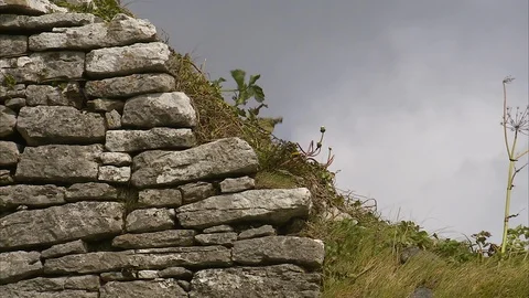 A scenic shot of rocks Stock Footage 86258240