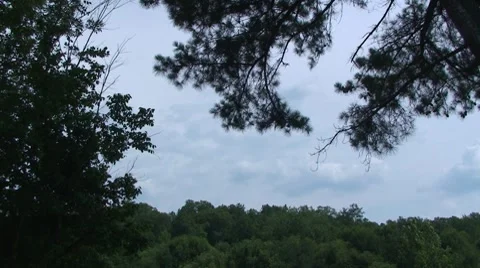 Scenic Sky 4th of July 2011 Stock Footage