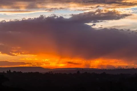 Scenic Sky Clouds Landscape Stock Photos