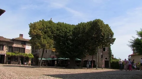 Scenic square Video stock 7736674