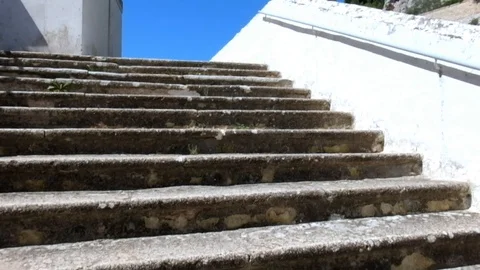 Scenic stairs Stockbeeldmateriaal 101595556