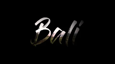 Scenic travel based Bali texture!Concept: Bali beach, travel, youth Stock Footage 125459092
