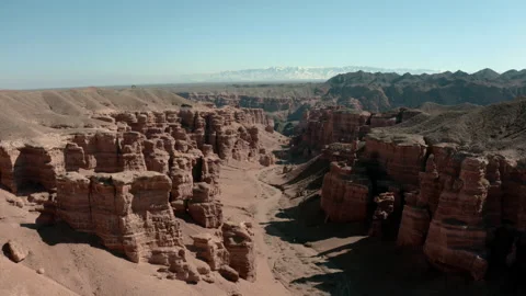 Scenic view of the canyon Stock-Footage 195928990