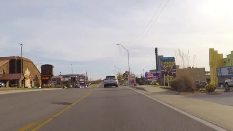 Scenic view of the city of Branson. Stock Footage 82289464