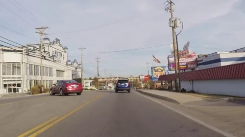 Scenic view of the city of Branson. Stock Footage 82289572