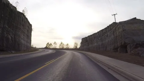 Scenic view of the city of Branson. Video stock 82326667