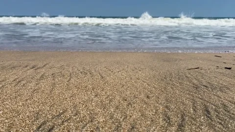 Scenic view of dlodo beach Stock Footage 239310745