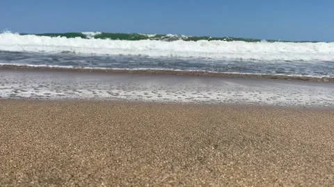 Scenic view of dlodo beach Stock Footage 239563041