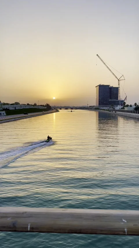 Scenic view from Doha Corniche, Doha, Qatar- January 08, 2026 Stock Footage 325900192