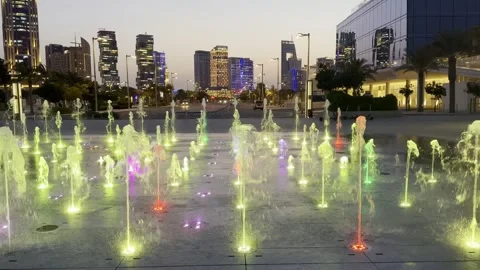 Scenic view from Doha Corniche, Doha, Qatar- January 08, 2026. Video stock 325900405